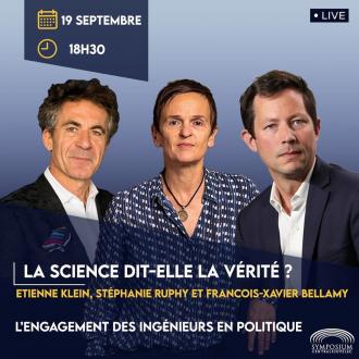 Conférence : la science dit-elle la vérité ? Le replay disponible - CentraleSupélec/Symposium