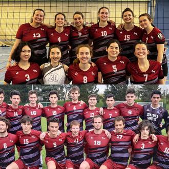 Sport universitaire : CentraleSupélec champion de France en volleyball et football