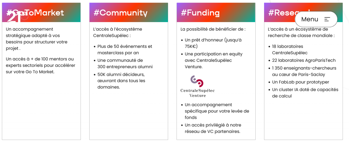 Rejoignez l'accelerateur de CentraleSupelec